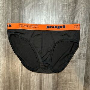 Papi Microfiber Low Rise Brief - Large